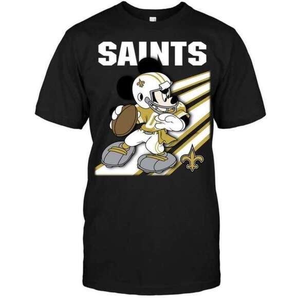 Brandi B Other - New Orleans Saints Mickey Football Disney Fan Unisex T-Shirt